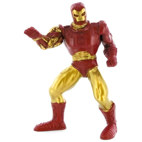 Figuriini Marvel - COMANSI - Iron Man - Minihahmo - 10 cm - Punainen ja Kulta