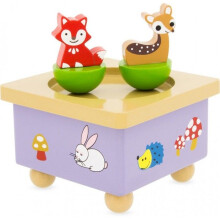 Music boxes - Mobiles Music Ulysses Wooden Dance Music Deer and Fox