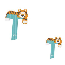 Lettre en bois - SEVI - T - 10 cm - Animaux - Décoration murale - Mixte