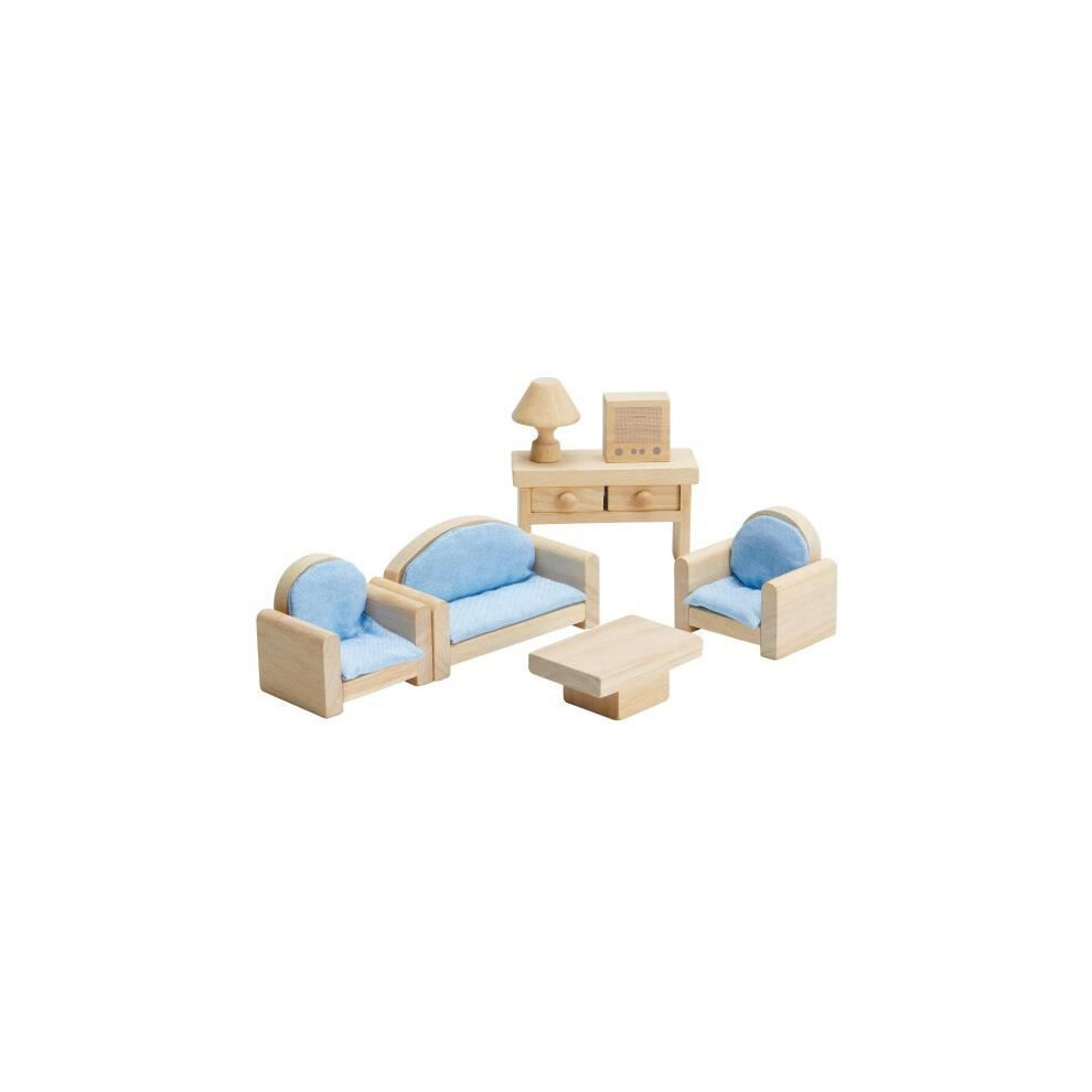 Photos - Other Toys PlanToys Plan Toys - Natural Wood Salon - TROUSSELIER 