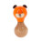 Holzgreifling "Boizoos" - Marcel der Bär - Orange - D 6 x H 13 cm 1