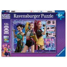 Ravensburger - Lasten palapeli 100 XXL palasta - KPop Demon Hunters - alkaen 6-vuotiaille - korkealaatuinen palapeli - 12002222