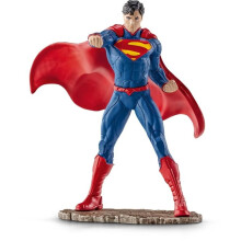 Superman Figurine in de Strijd - SCHLEICH - Licentie Justice League - Voor Kinderen van 3 Jaar en Oudere