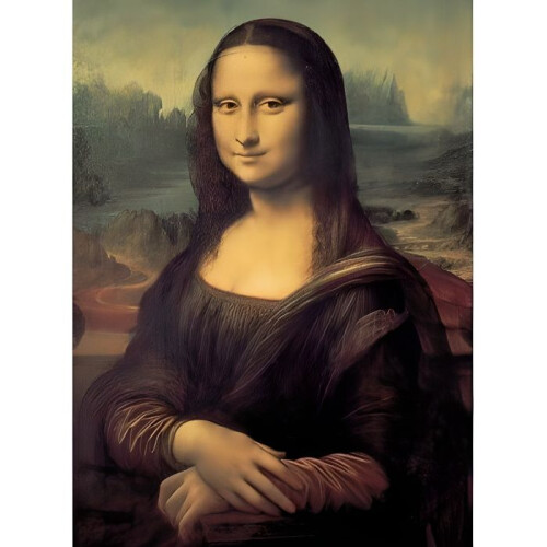 Ravensburger Puslespil 300 ART Leonardo. Mona Lisa