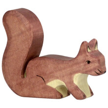 Holztiger Figuriini - Pysty ruskea orava