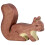 Holztiger Figuriini - Pysty ruskea orava 1