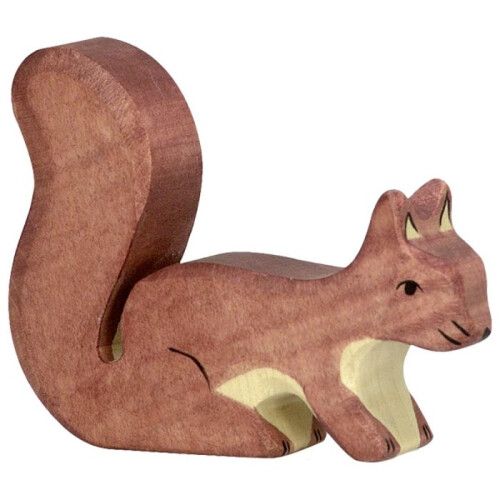 Holztiger Figuriini - Pysty ruskea orava