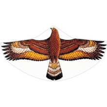Steinadler Monofil Vlieger - GUNTHER - Voor Kinderen - Bruin - Vanaf 4 Jaar - Gemakkelijk te Besturen