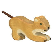 HOLZTIGER - 80142 - FIGUURI - LEIJONA, PIENTÄ, LEIKKIVÄ