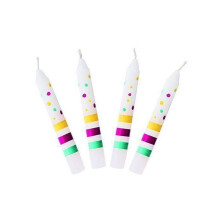 Verjaardagskaarsen - GOKI - 2041451 - Wit - Feestdecoratie - Susibelle Collectie