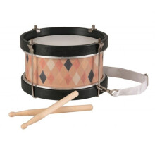Jouet musical - EGMONT TOYS - Tambour Terra - Bois - 3 à 8 ans - Lanière ajustable