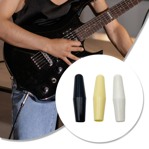 10Pcs Guitar Tremolo Arm Tips Whammy Bar Knobs Light-Yellow 2