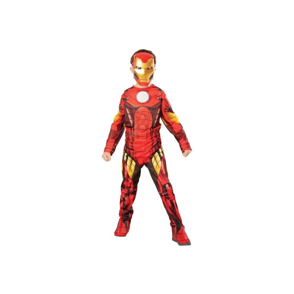 Photos - Fancy Dress MARVEL Child Costume -  - Iron Man - Boy 7/8 years - Red - Costume with PVC mask. 