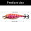 Tintenfisch-Köder mit Tintenfisch-Ärmel,-Rosa Körper und Orange 3