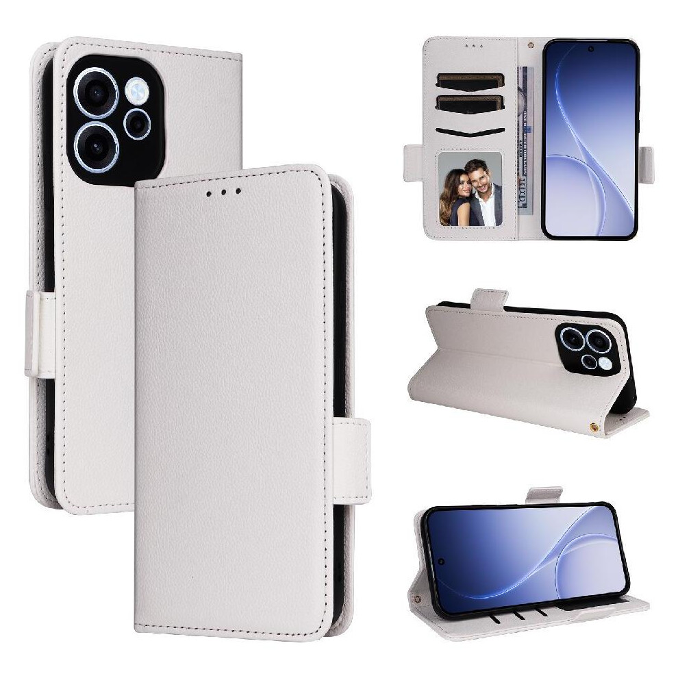 Flip Case For Oppo Reno 15F Pu Leather Wallet Magnetic Card Slots Holder Side Buckle 764563804771