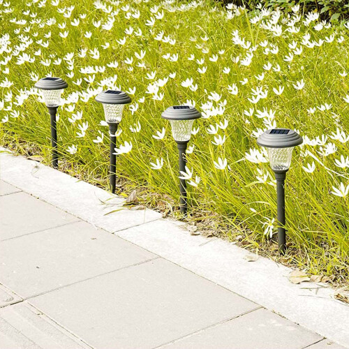 Solar Pathway Lights IP65ABS17x5x4in8Pack 2