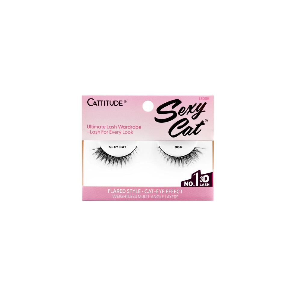 Ebin New York Cattitude Lashes - Sexy Cat (004)