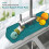 Silicone Faucet Draining Mat35.4x14.8cm 7