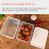 Food Grade PP Fridge Storage Containers with Drain Basket 4