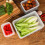 Food Grade PP Fridge Storage Containers with Drain Basket 8
