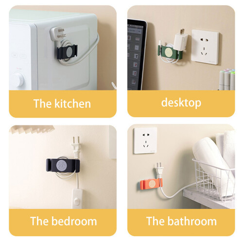 Cord Organizer Clips4-Pack ABS for Home Office Car 1