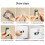 Cord Organizer Clips4-Pack ABS for Home Office Car 4