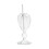 Heart-Shaped Martini Glass16x8x10cm 3