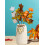 Foam & Plastic Maple Leaf Pumpkin Cutout21cm 4