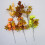 Foam & Plastic Maple Leaf Pumpkin Cutout21cm 7