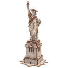 Puzzle 3D - Mr Playwood - Statue de la Liberté - Bois - 109 pièces - 14+ ans