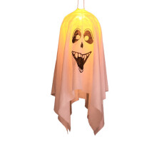 Decorações de fantasmas para o Halloween com luzes LED (90 cm e 45 cm)
