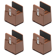 Verstelbare stalen meubelverhogers – 5 cm of 10 cm hoog