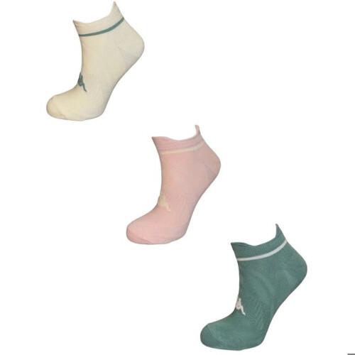 Kappa Kappa Micro Recycle Socken (x20) - beige/rosa/kaki/grün