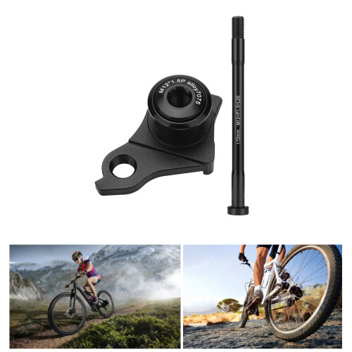 Achterderailleurhanger voor mountainbikes, achterversnelling 1