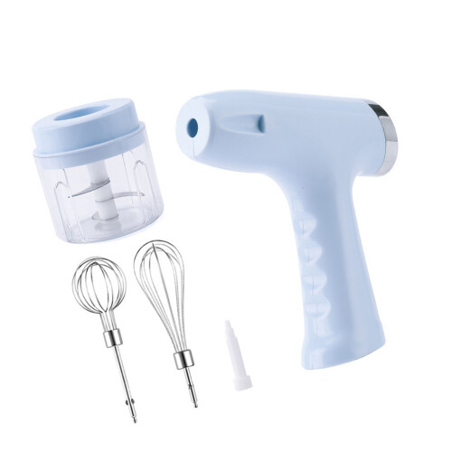 Handheld Tool For Dough And Food Items Electric Eggs-Blue