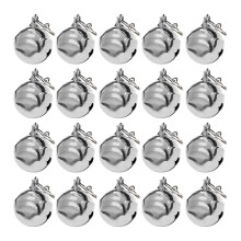 Cloches de canne à pêche, paquet de 20, conception à Clip-argent