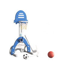 Le but de basket-ball modifiable transportable badine