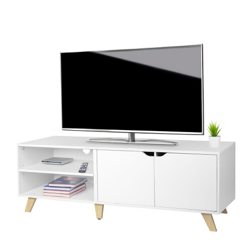 Meuble TV pour téléviseurs de 60 pouces, 6 compartiments