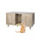 Armoire à litière pour chat XXL avec tapis - Double compartiment 1