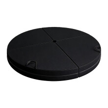 Tapis d'exercice spongiforme de haute densité,-Noir 120X120X5