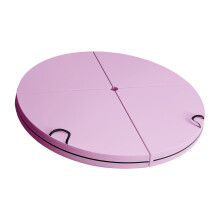 Tapis d'exercice spongiforme de haute densité,-Rose 120X120X3