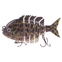 Künstliche 3D-Angelköder, Segment-Swimbait, mehrere-14
