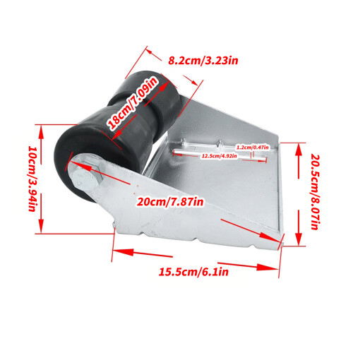 Industrial Strengths Trailer Roller Brackets 6 Reinforced 2