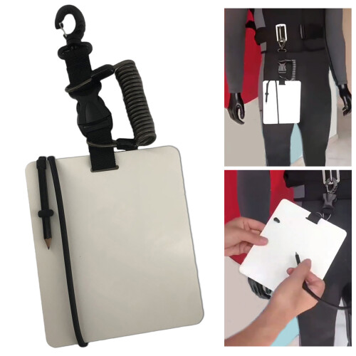 Underwater Writing Slates Board Diving Wordpad with-Black 2