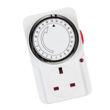 Portable 24 Hour Cyclic Timer Switches Programmable Mechanical