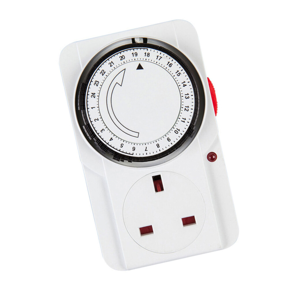 Portable 24 Hour Cyclic Timer Switches Programmable Mechanical 7754004260757