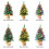 PVC Artificial Christmas Tree45cm or60cm 7