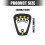 Fitness Hand Exerciser Grip Hand Strength Trainer Silicone 3