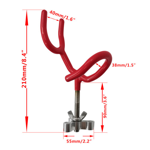 20 Degree Angles Sure Grips Poles Holder with Mounting Base 2