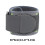 Nonslip Joint Support Sleeve Breathable Fabric Elbow-Light Grey 2
